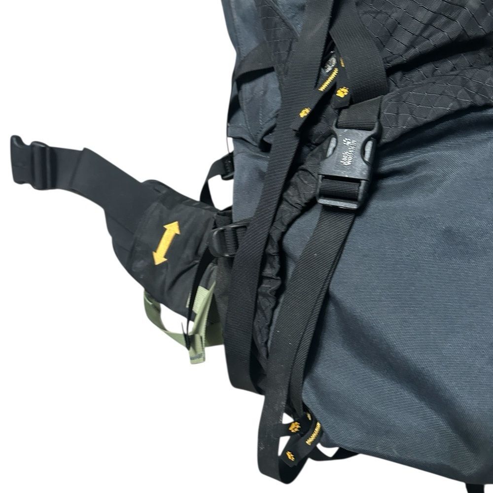 Jack Wolfskin Agadir II 65L Backpack Pack — VTG Rare Trekking Hiking Expedition - Picture 7 of 8